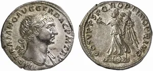 RIC II Trajan 282