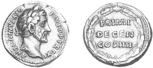 RIC III Antoninus Pius 171B (denarius)