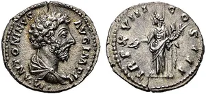 RIC III Marcus Aurelius 107