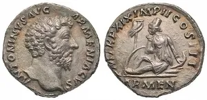 RIC III Marcus Aurelius 121