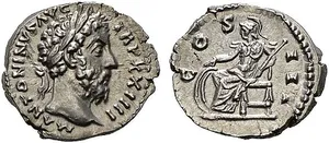 RIC III Marcus Aurelius 213