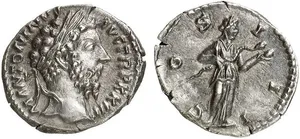 RIC III Marcus Aurelius 216