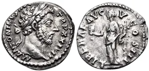 RIC III Marcus Aurelius 221