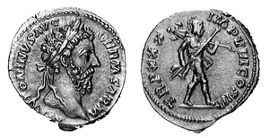 RIC III Marcus Aurelius 349