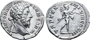 RIC III Marcus Aurelius 350