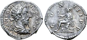 RIC III Marcus Aurelius 420