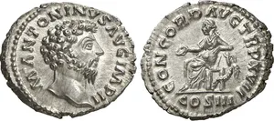 RIC III Marcus Aurelius 62