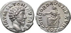 RIC III Marcus Aurelius 64