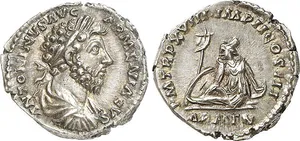 RIC III Marcus Aurelius 82A