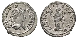 RIC IV Caracalla 136A (denarius)