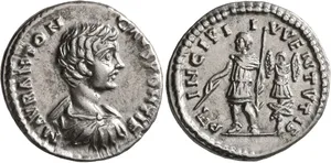 RIC IV Caracalla 13A (denarius)