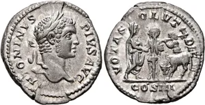 RIC IV Caracalla 205 (denarius)