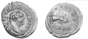 RIC 5 carausius 545