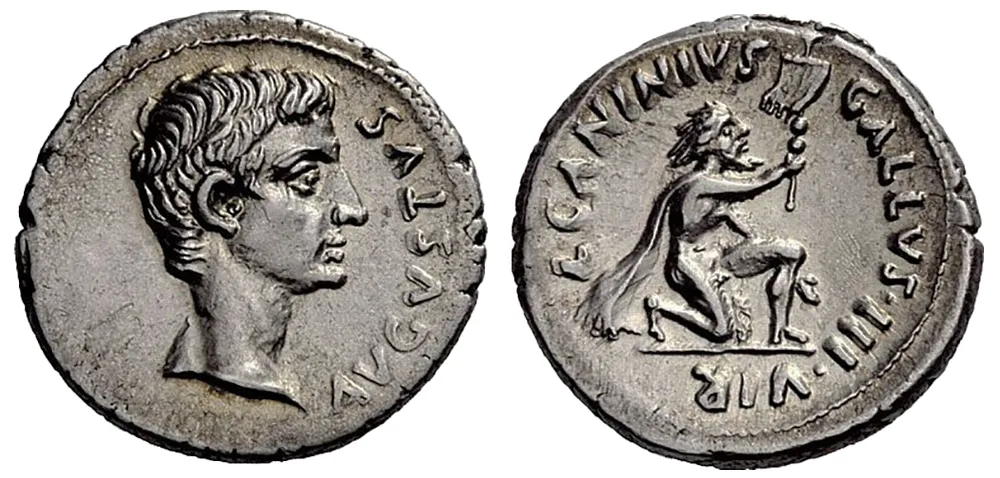 RIC I (SE) Augustus 416