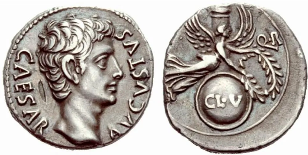 RIC I (SE) Augustus 45