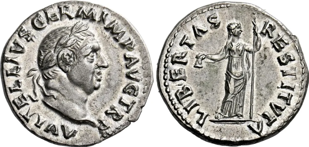 RIC I (SE) Vitellius 105