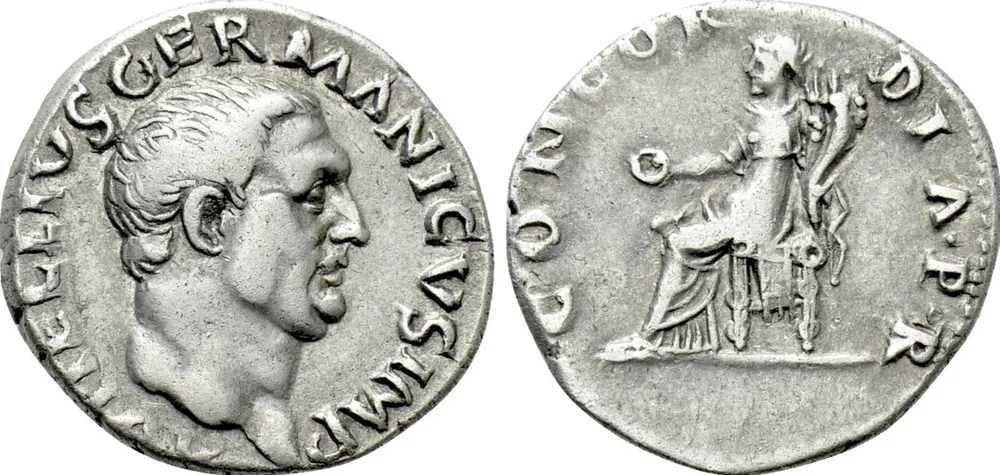 RIC I (SE) Vitellius 48