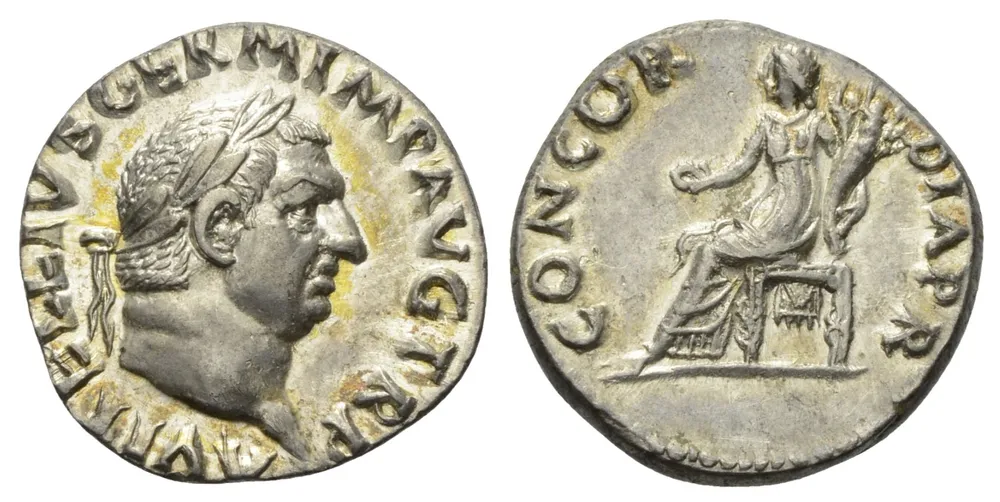 RIC I (SE) Vitellius 90