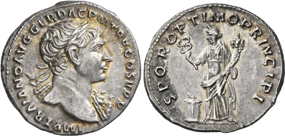 RIC II Trajan 174