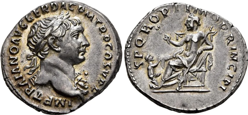 RIC II Trajan 187