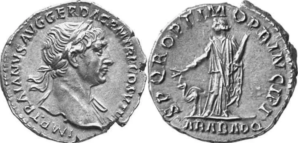 RIC II Trajan 244