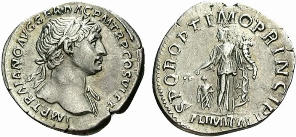 RIC II Trajan 261