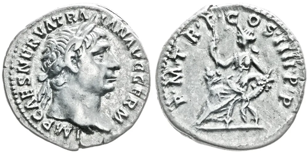 RIC II Trajan 55