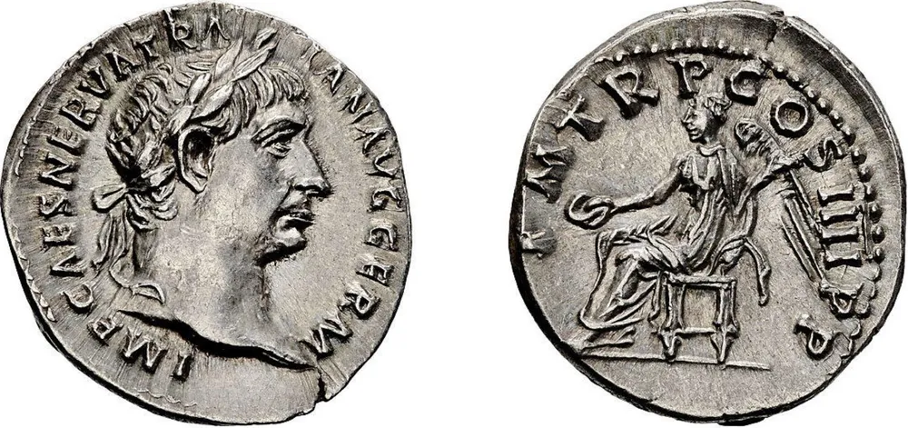 RIC II Trajan 57