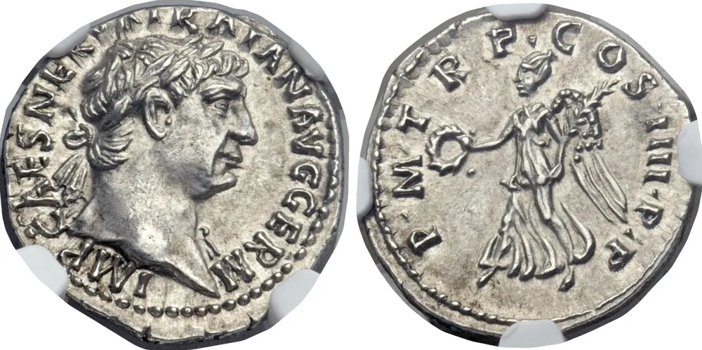 RIC II Trajan 58