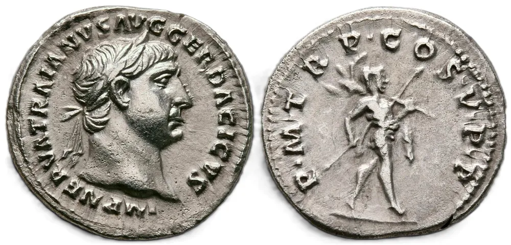 RIC II Trajan 80