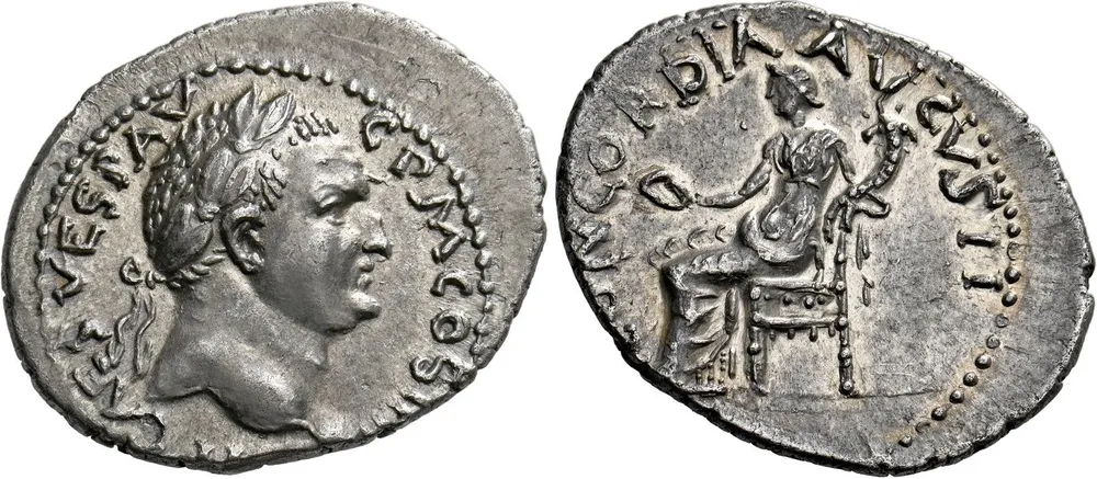 RIC II, Part 1 (SE) Vespasian 1554