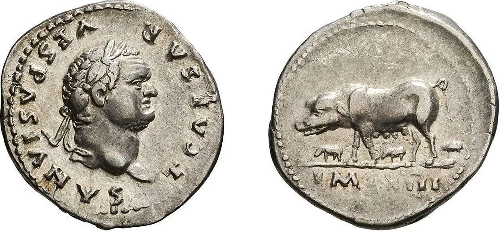 RIC II, Part 1 (SE) Vespasian 986