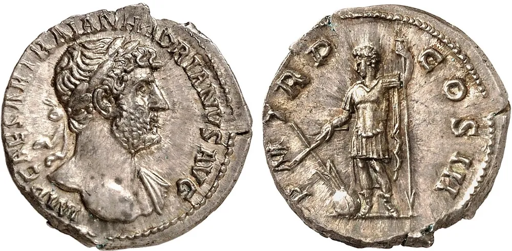 RIC II, Part 3 (SE) Hadrian 568