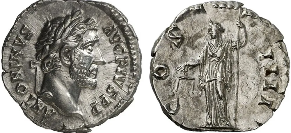 RIC III Antoninus Pius 127c (denarius)