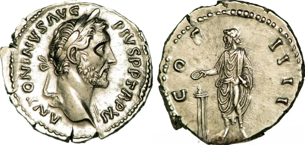 RIC III Antoninus Pius 168 (denarius)