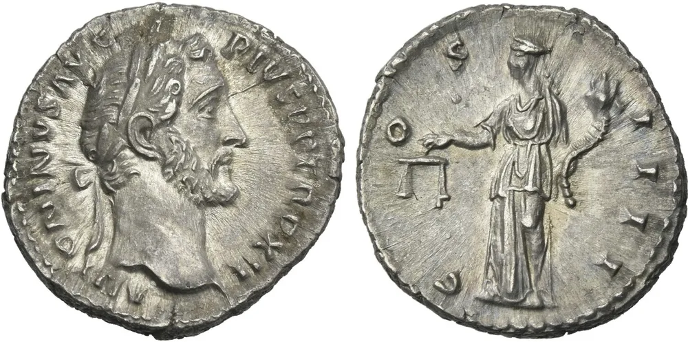 RIC III Antoninus Pius 177d (denarius)