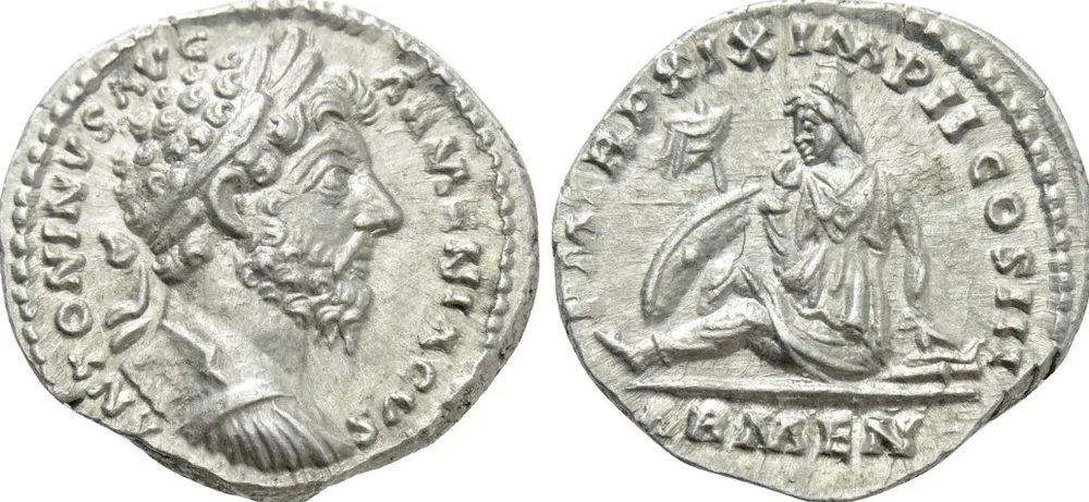 RIC III Marcus Aurelius 122A