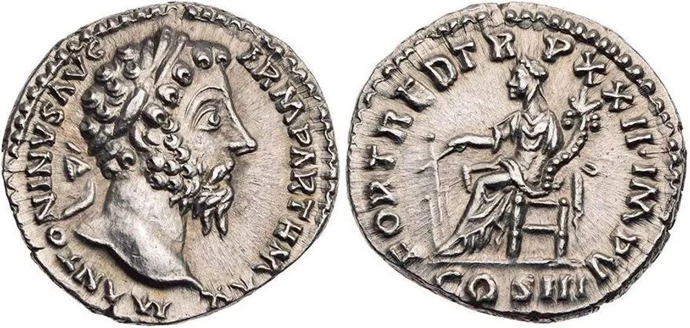 RIC III Marcus Aurelius 185