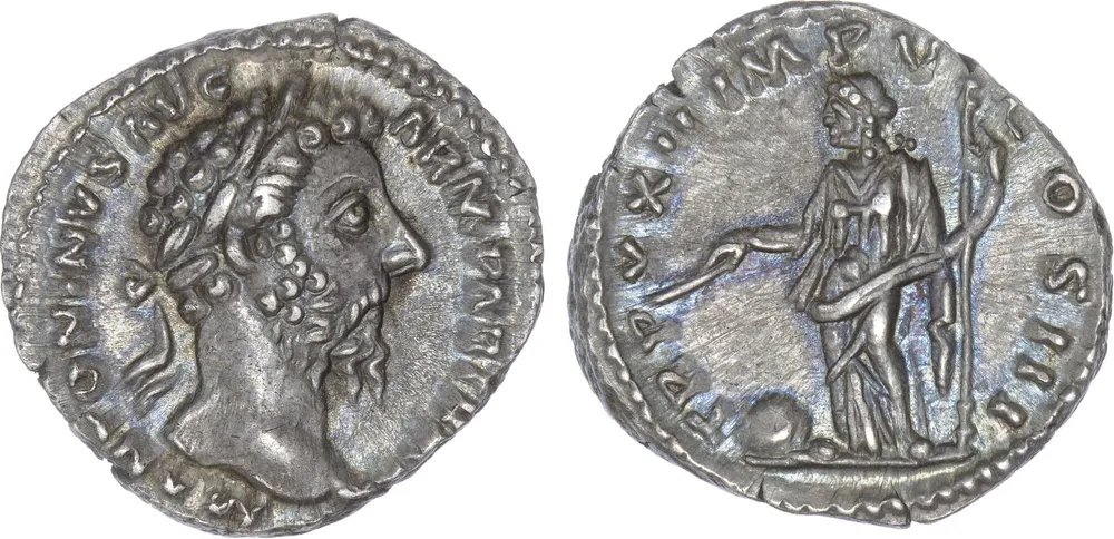 RIC III Marcus Aurelius 186