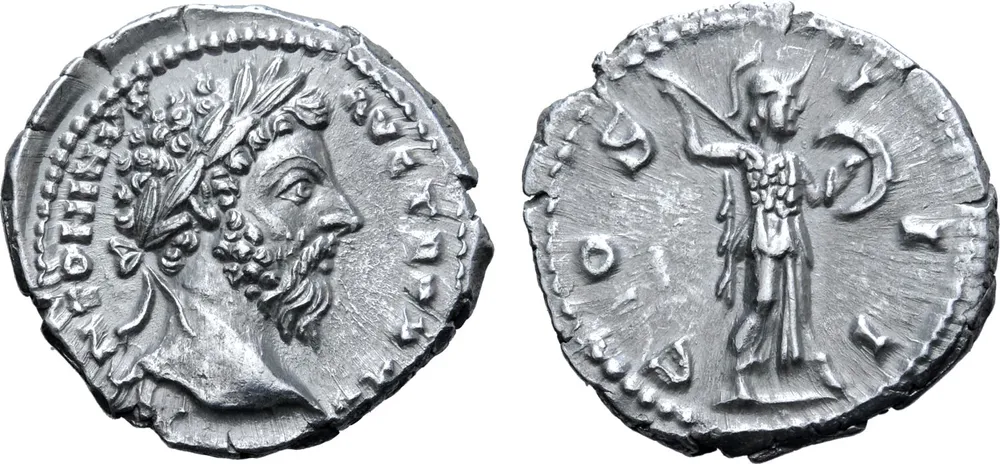 RIC III Marcus Aurelius 198