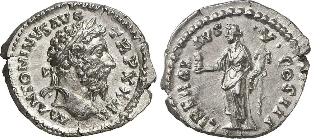 RIC III Marcus Aurelius 206