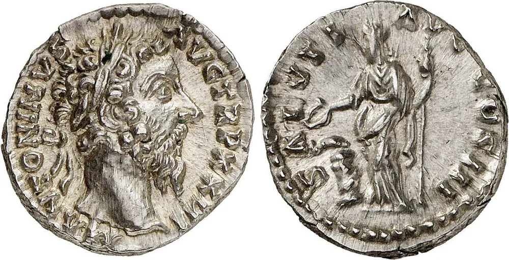 RIC III Marcus Aurelius 207