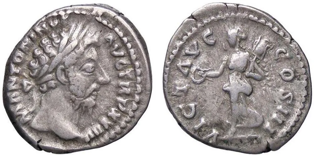 RIC III Marcus Aurelius 210