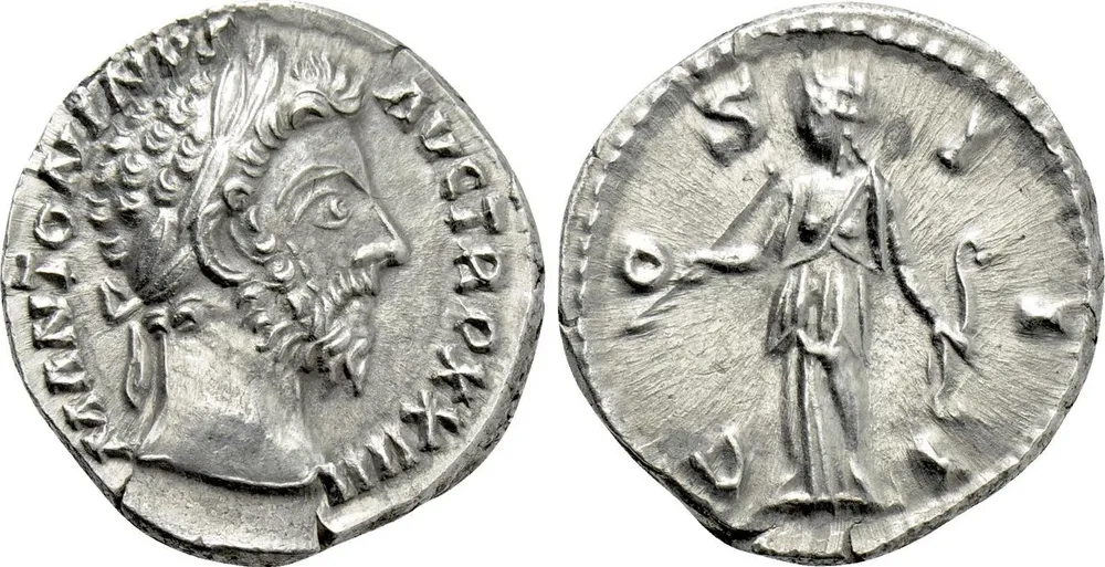 RIC III Marcus Aurelius 212