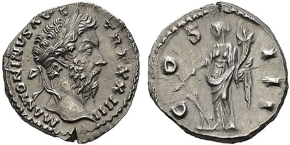 RIC III Marcus Aurelius 215