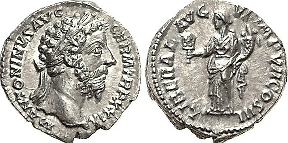 RIC III Marcus Aurelius 321