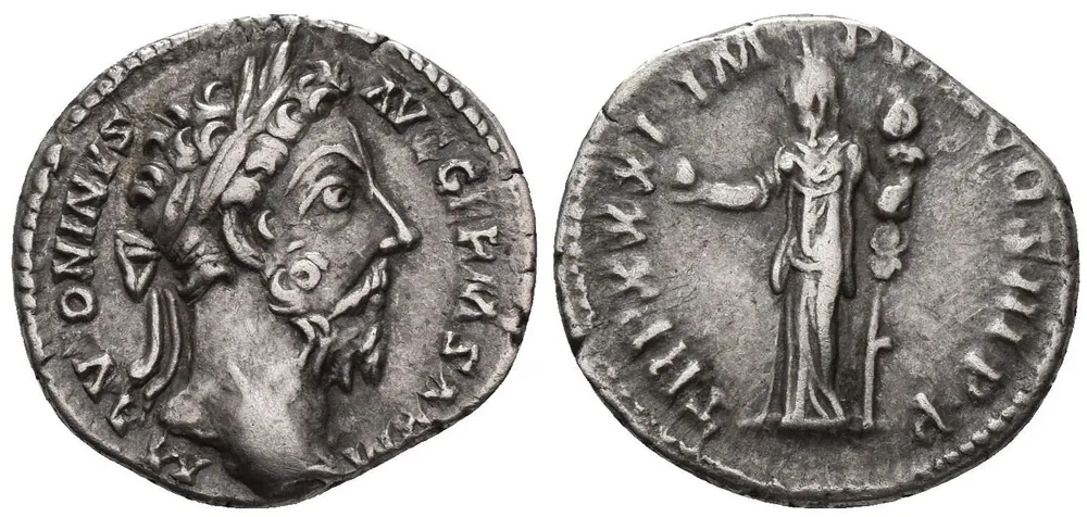 RIC III Marcus Aurelius 374