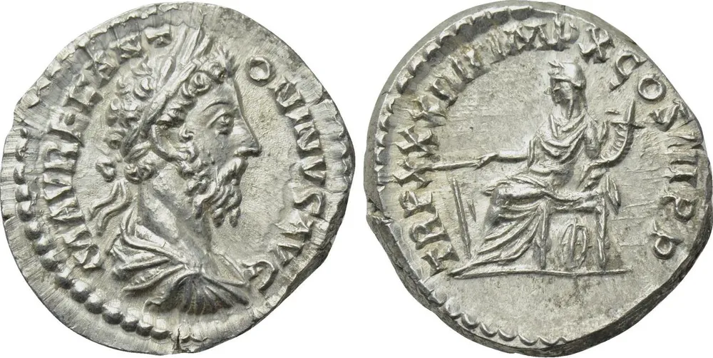 RIC III Marcus Aurelius 402