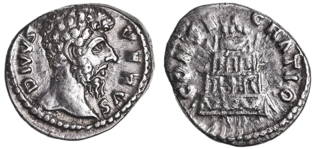 RIC III Marcus Aurelius 596B