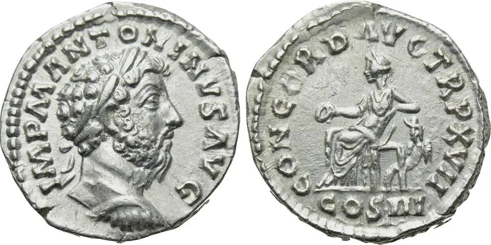 RIC III Marcus Aurelius 61